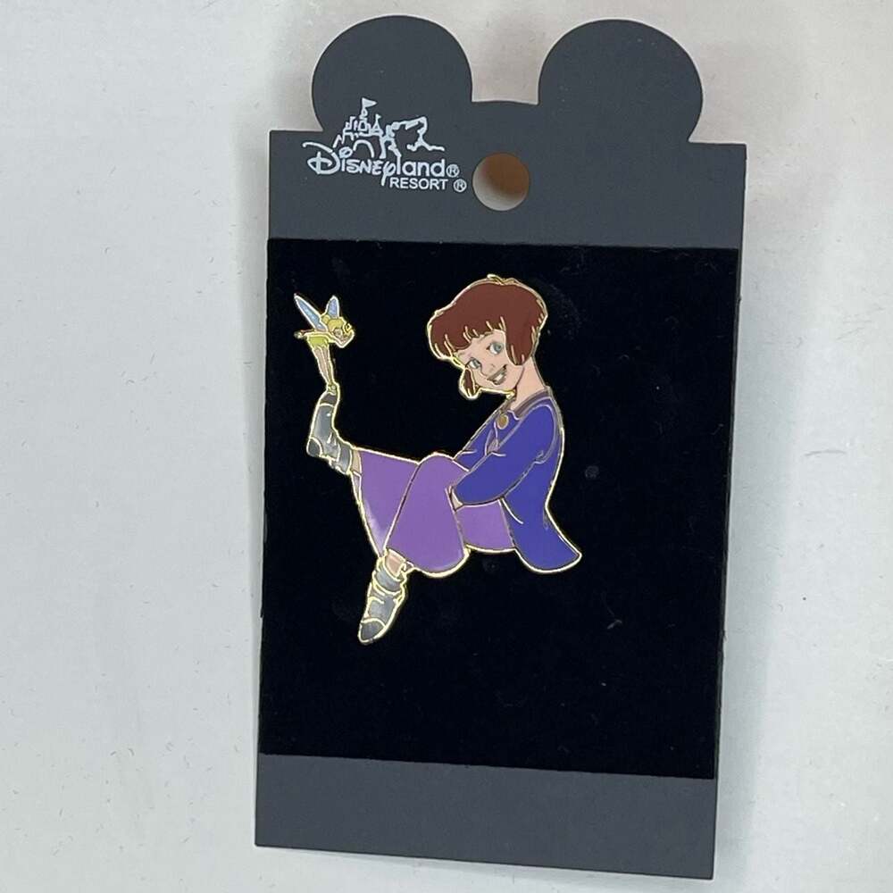 Disney Parks Jane‎ and Tinkerbell Peter Pan Trading Pin - Disneyland Resort